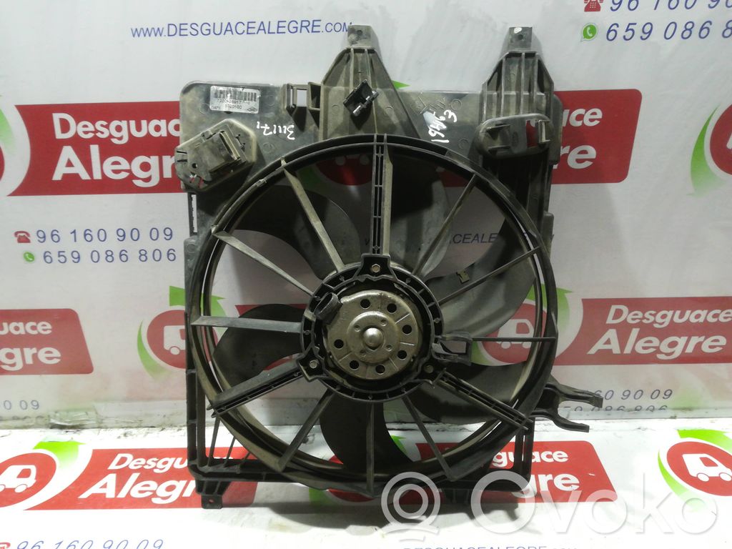 Renault Kangoo I Ventilatore di raffreddamento elettrico del radiatore 
