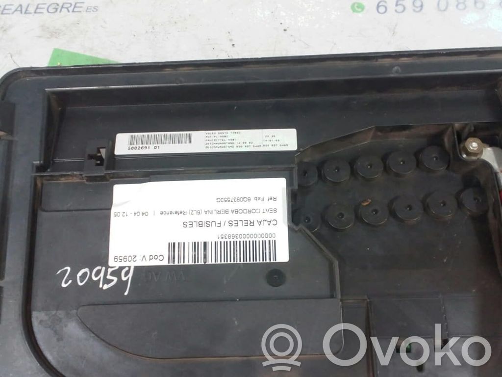 Seat Cordoba (6L) Modulo fusibile