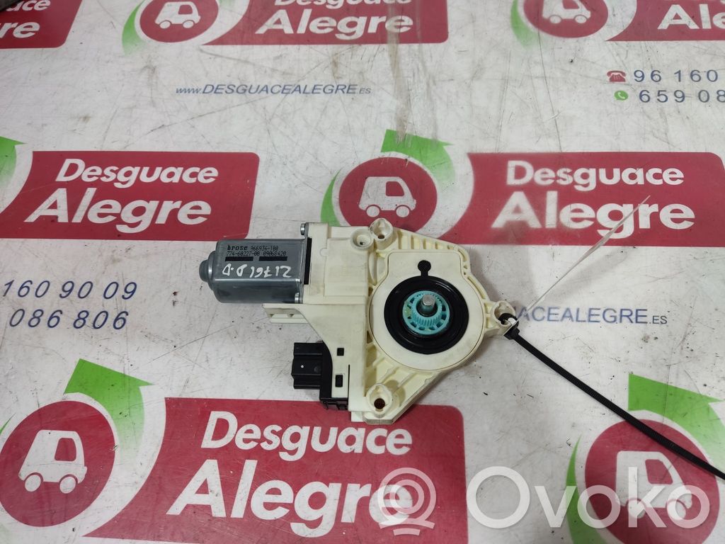 Audi A4 S4 B8 8K Motor del regulador de la ventanilla de la puerta delantera