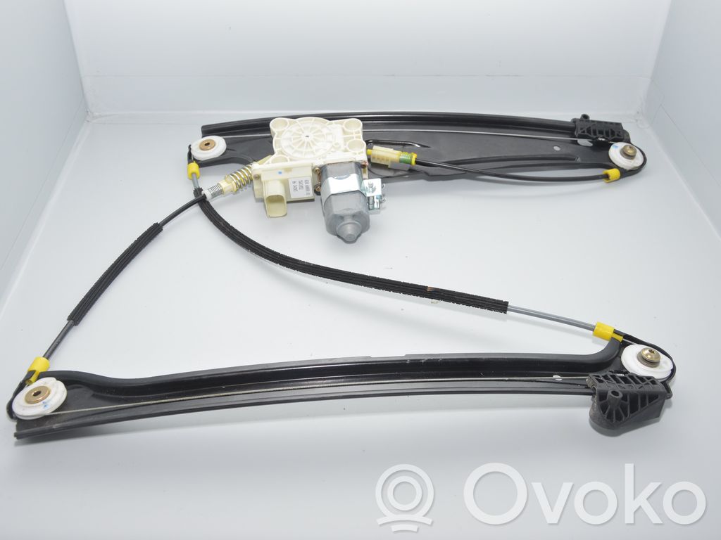 BMW 7 E65 E66 Priekšpusē elektriskā loga pacelšanas mehānisma komplekts 