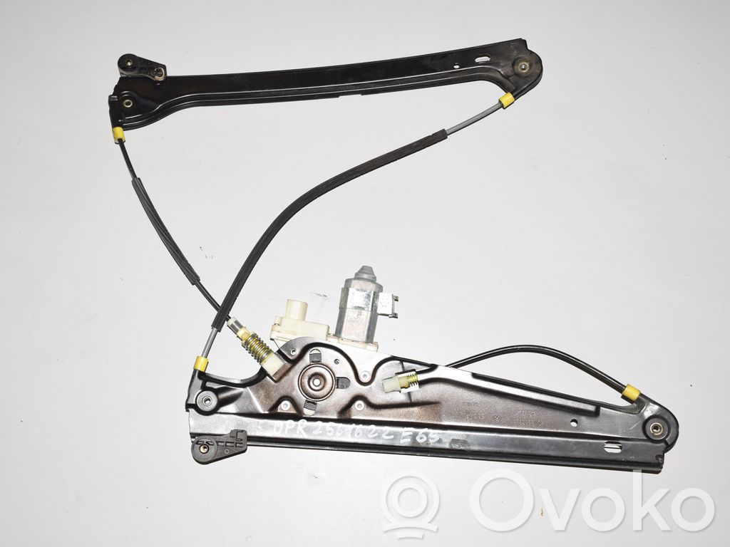 BMW 7 E65 E66 Priekšpusē elektriskā loga pacelšanas mehānisma komplekts 