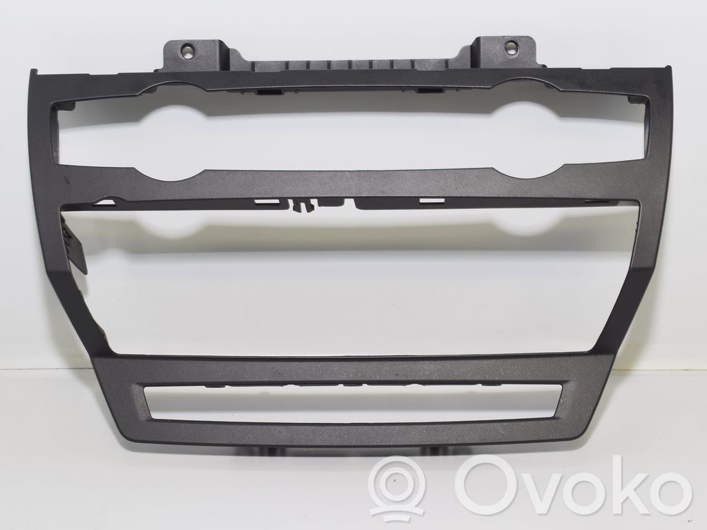 BMW X6 E71 Console centrale, commande chauffage/clim 