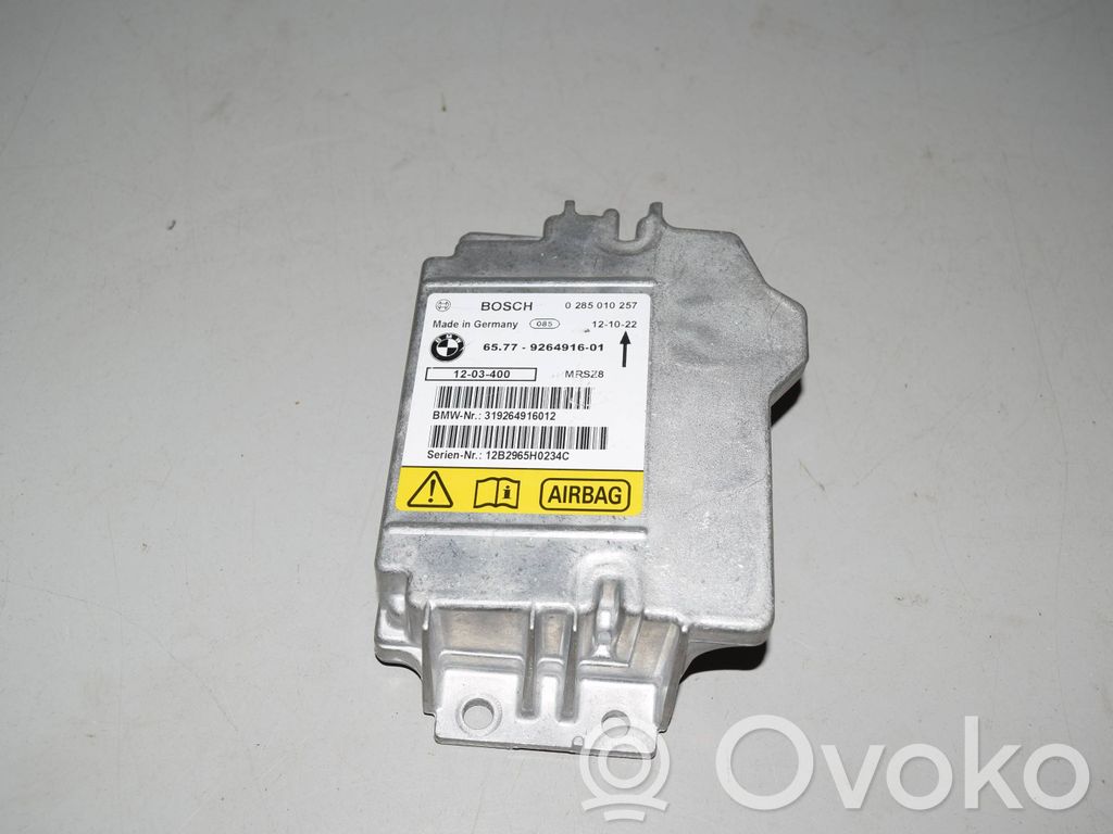 BMW 3 E92 E93 Airbag control unit/module 