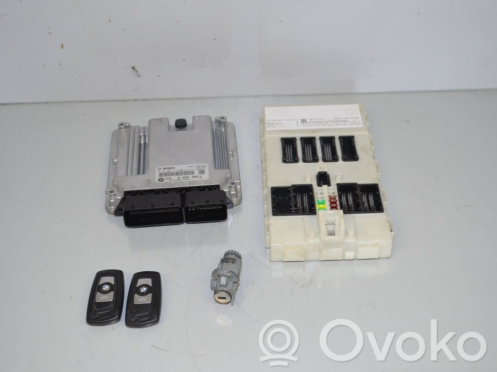 BMW 4 F36 Gran coupe Komputer / Sterownik ECU i komplet kluczy 