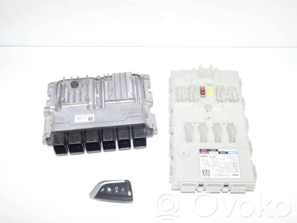 BMW 5 G30 G31 G38 Engine ECU kit and lock set 