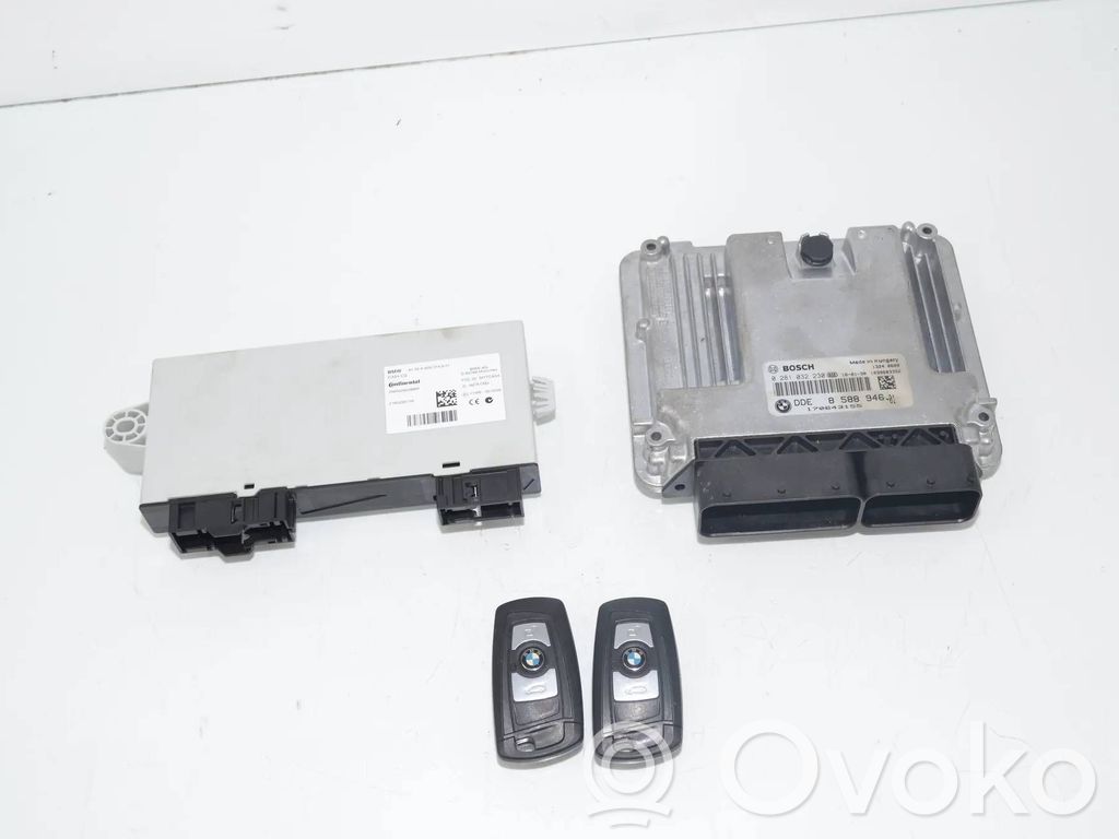 BMW X3 F25 Kit centralina motore ECU e serratura 