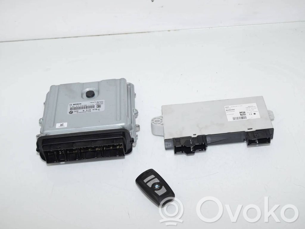 BMW 5 F10 F11 Engine ECU kit and lock set 
