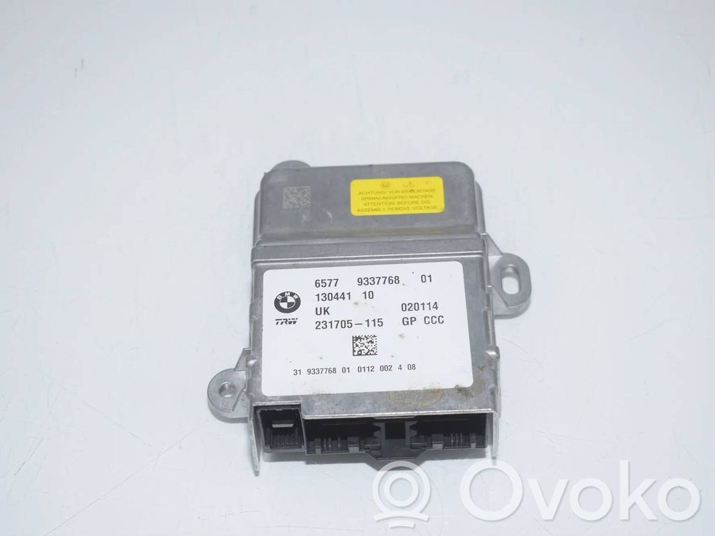 BMW i3 Airbag control unit/module 