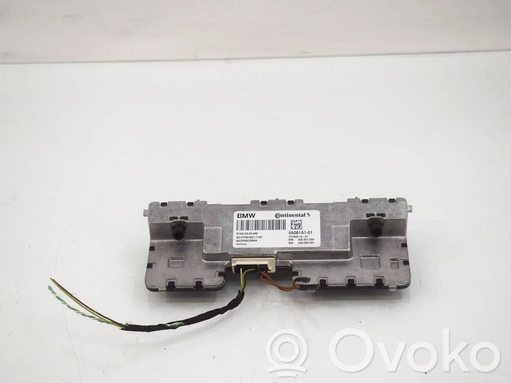 BMW 5 G30 G31 G38 Windshield/windscreen camera 