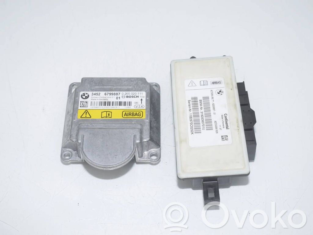 BMW 5 F10 F11 Centralina/modulo airbag 