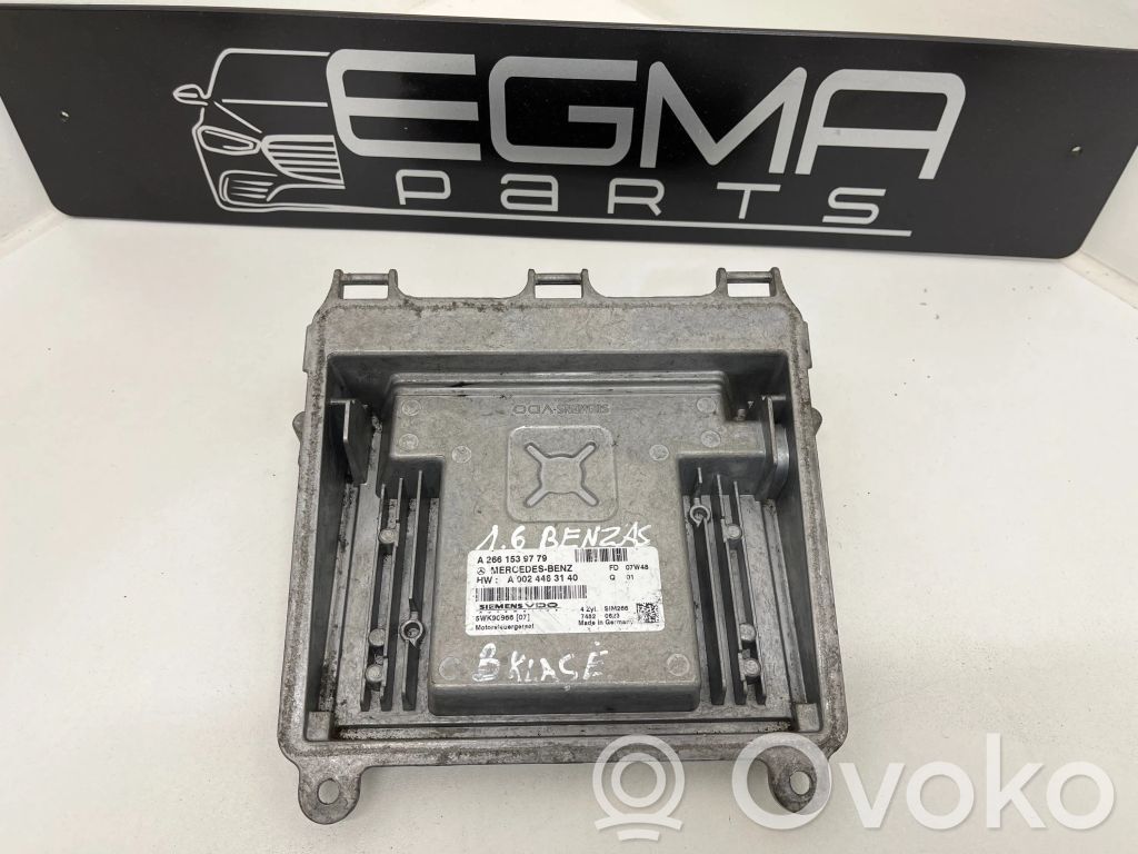 Mercedes-Benz A W169 Sterownik / Moduł ECU 