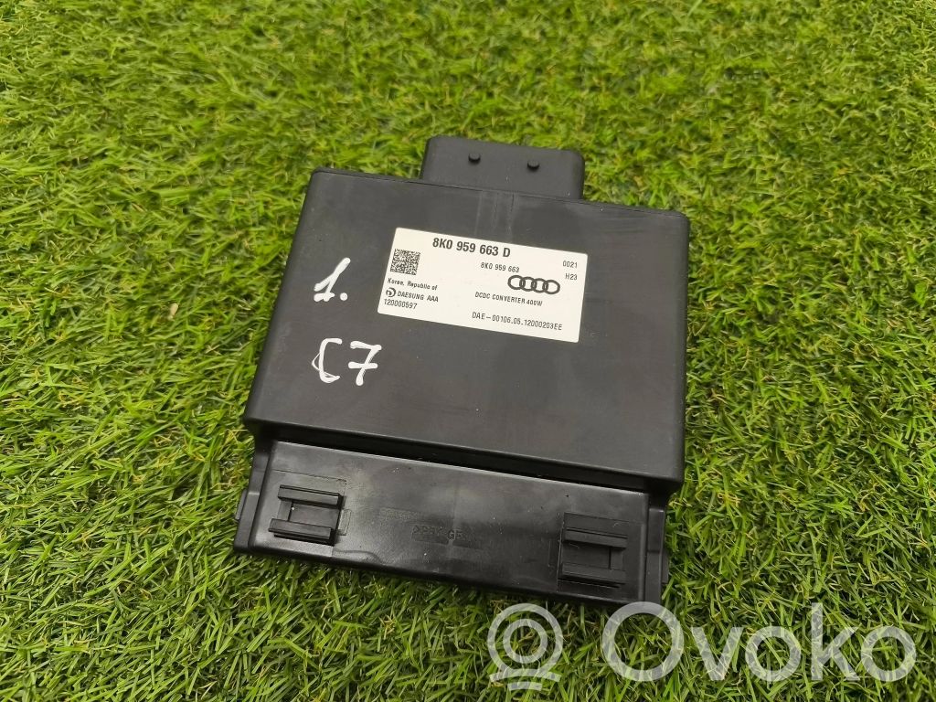 Autres unités de commande / modules   8K0959663D,120000597,8K0959663