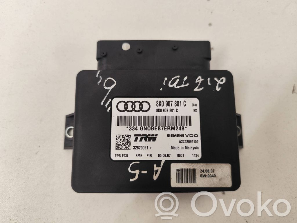 Audi A5 8T 8F Hand brake control module 