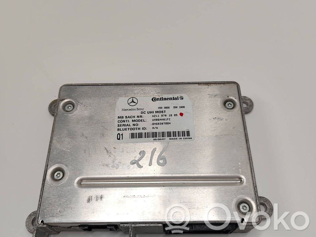 Mercedes-Benz R W251 Moduł / Sterownik Bluetooth 