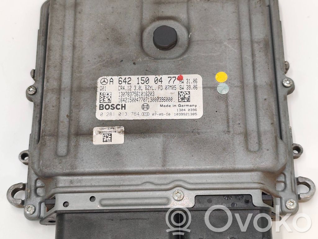Sterownik / Moduł ECU   A6421500477,1039S21385,0281013764,0281013769