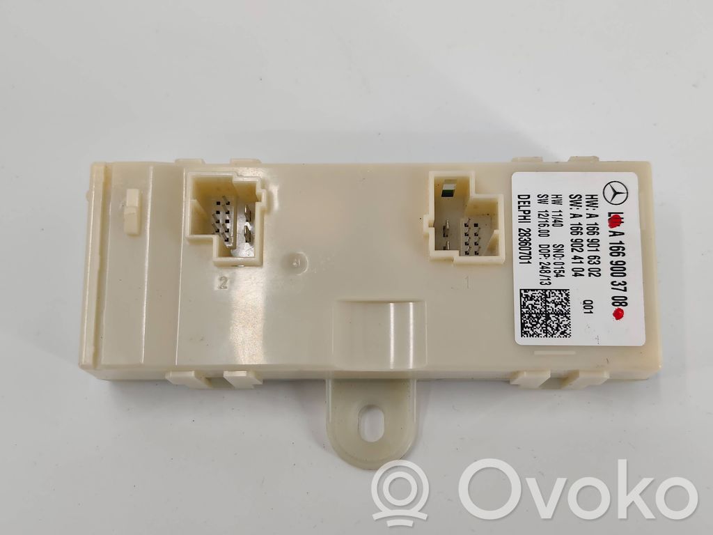 Mercedes-Benz GL X166 Sterownik / Moduł elektrycznej klapy tylnej / bagażnika 