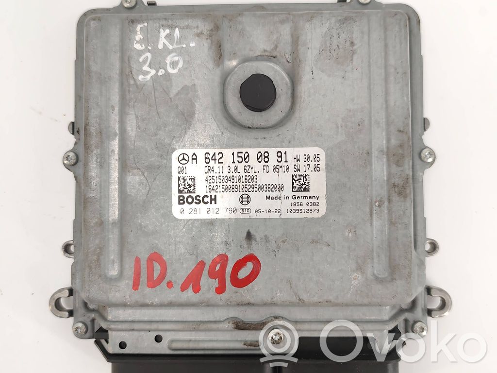 Mercedes-Benz E W211 Engine control unit/module 