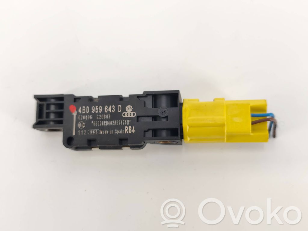 Audi A8 S8 D3 4E Czujnik uderzenia Airbag 