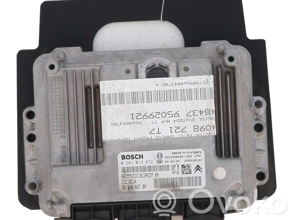 Peugeot 308 Engine control unit/module 