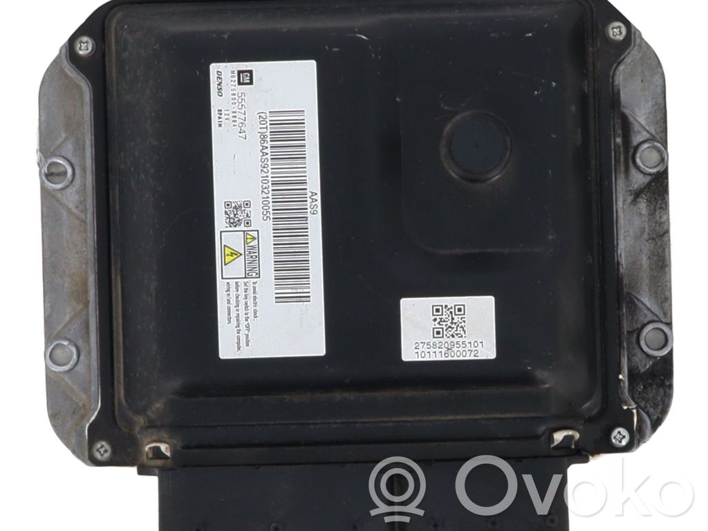 Opel Astra J Unitate/modul de control motor 