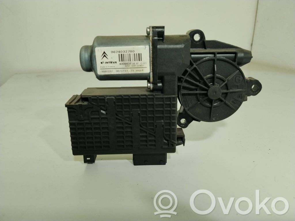 Citroen C4 Grand Picasso Silnik regulatora szyby drzwi przednich 