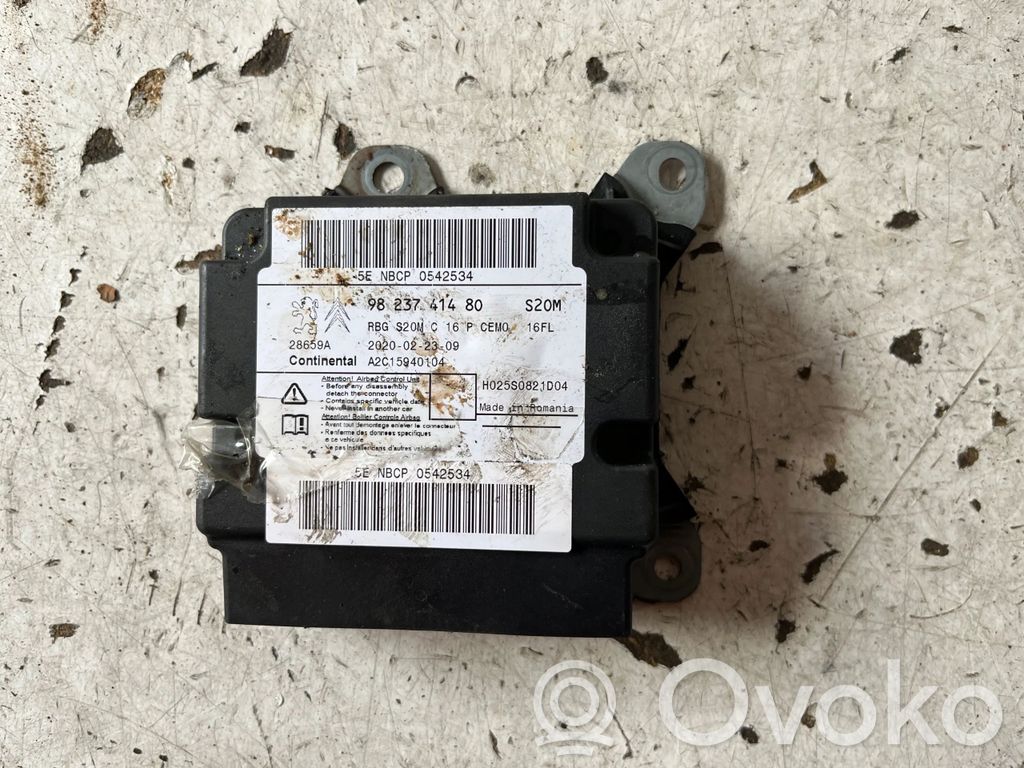 Opel Corsa F Airbag control unit/module 