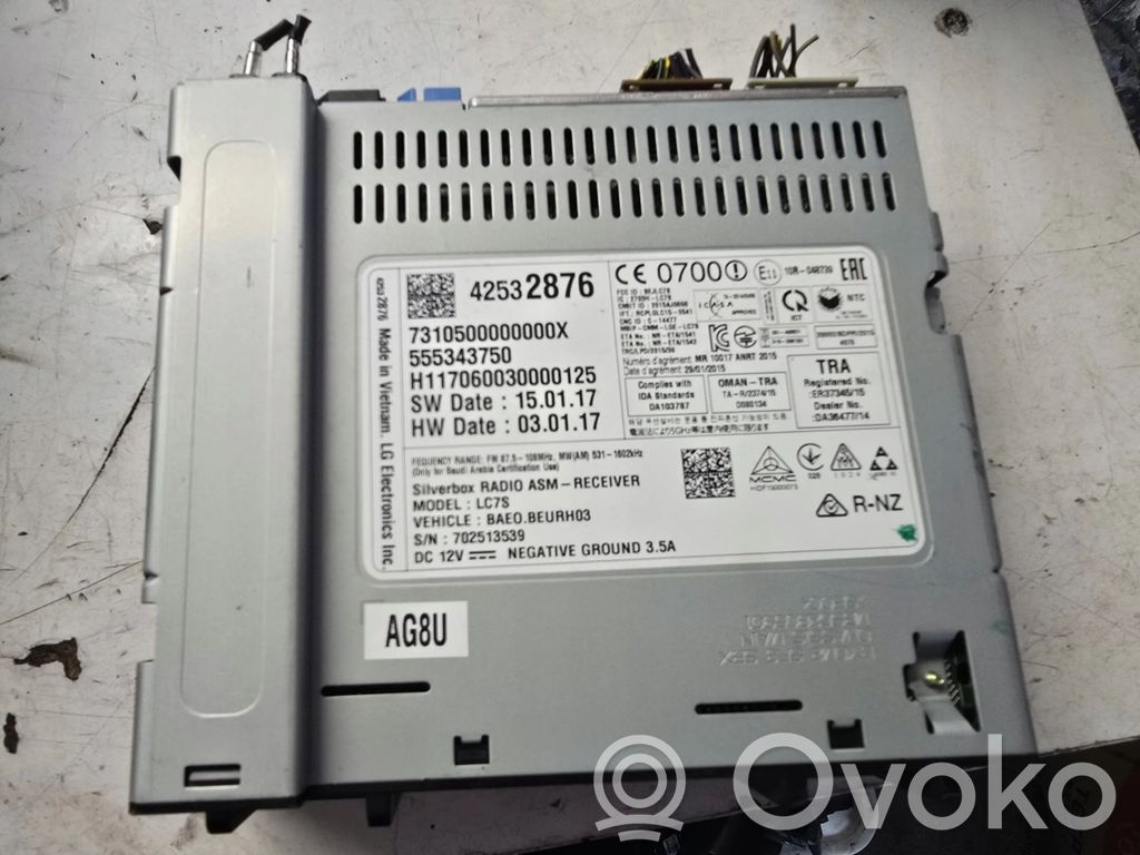 Navigation unit CD/DVD player   42532876
