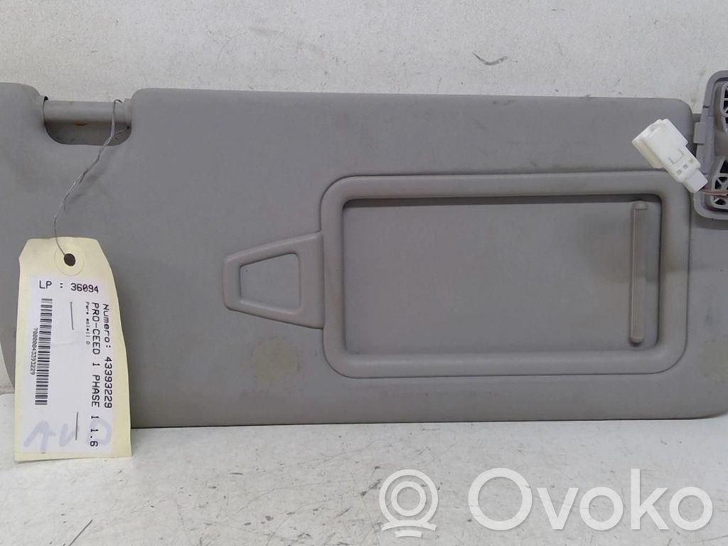 KIA Pro Cee'd I Sun visor 