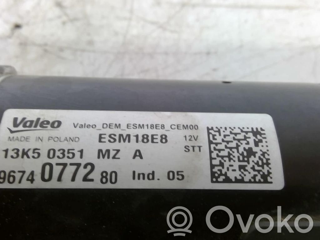 Motor de arranque   9674077280