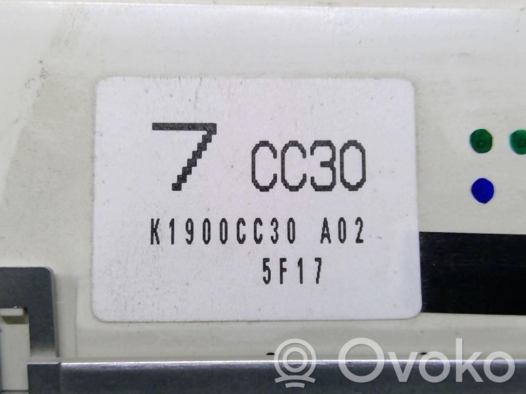 Mazda 5 Climate control unit 