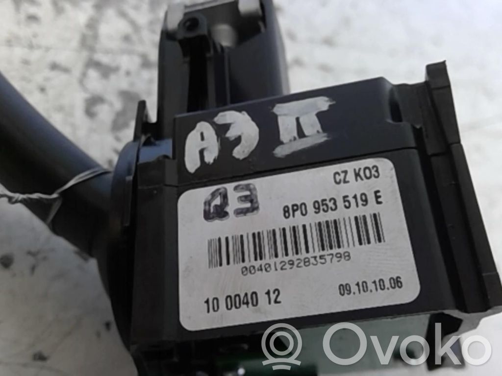 Audi A3 S3 8P Wiper control stalk 