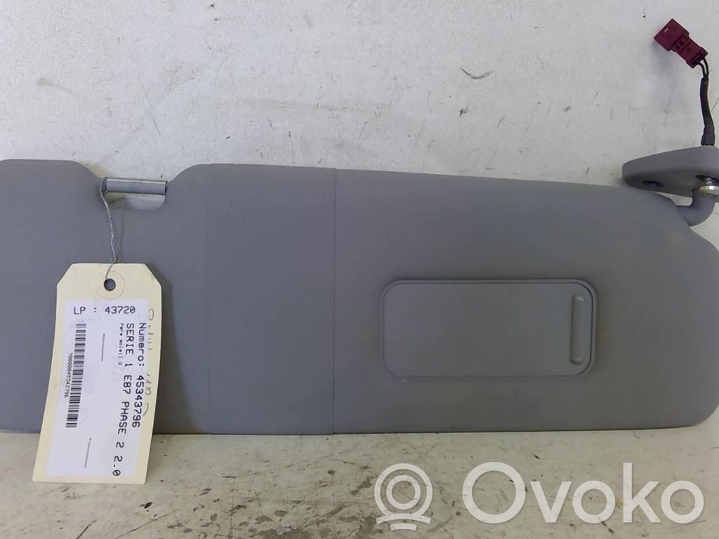 BMW 1 E81 E87 Sun visor 