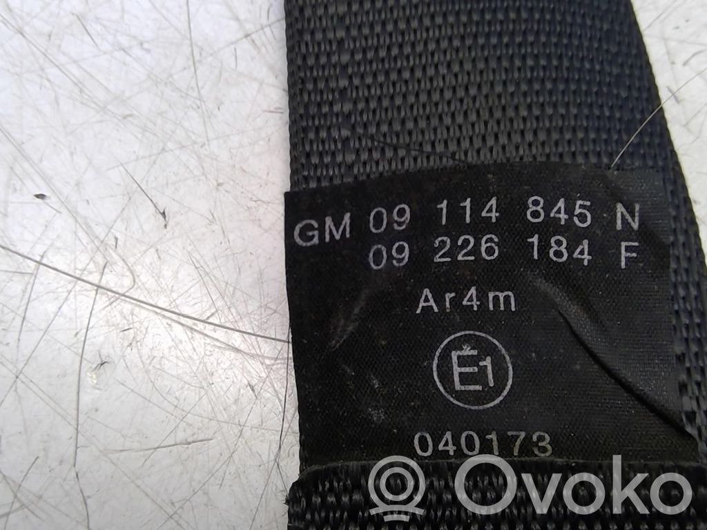 Opel Corsa C Saugos diržas galinis 