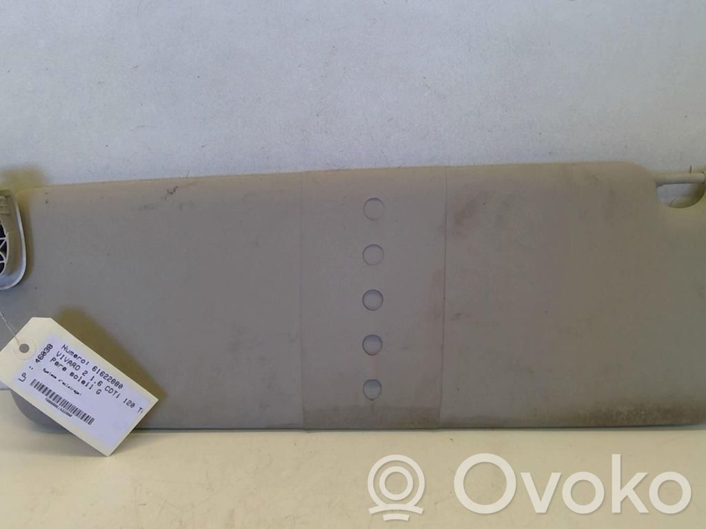 Opel Vivaro Visera parasol 