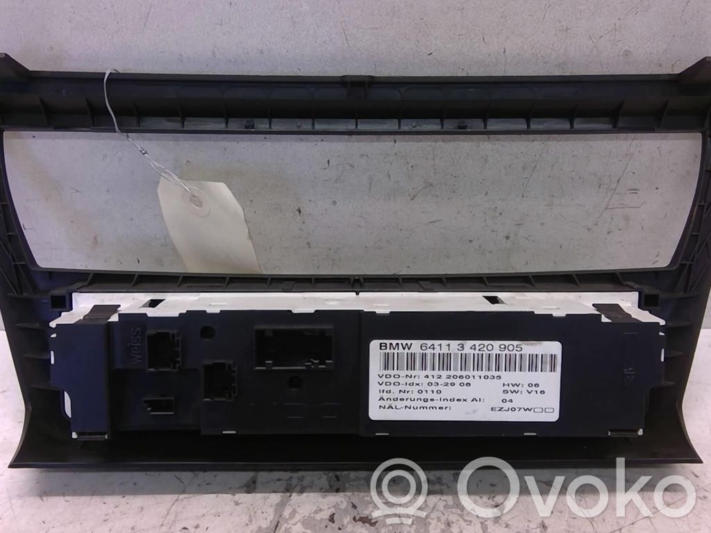 BMW X3 E83 Climate control unit 