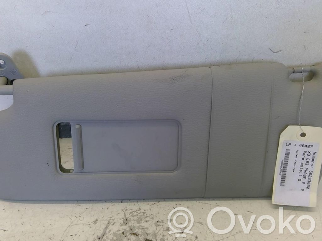 BMW X3 E83 Sun visor 