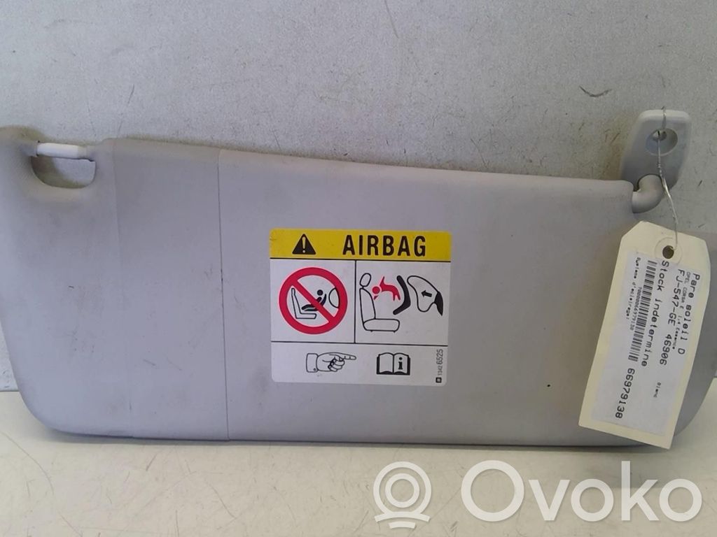 Sun visor   39179419