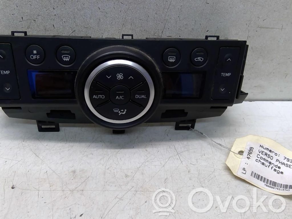 Climate control unit