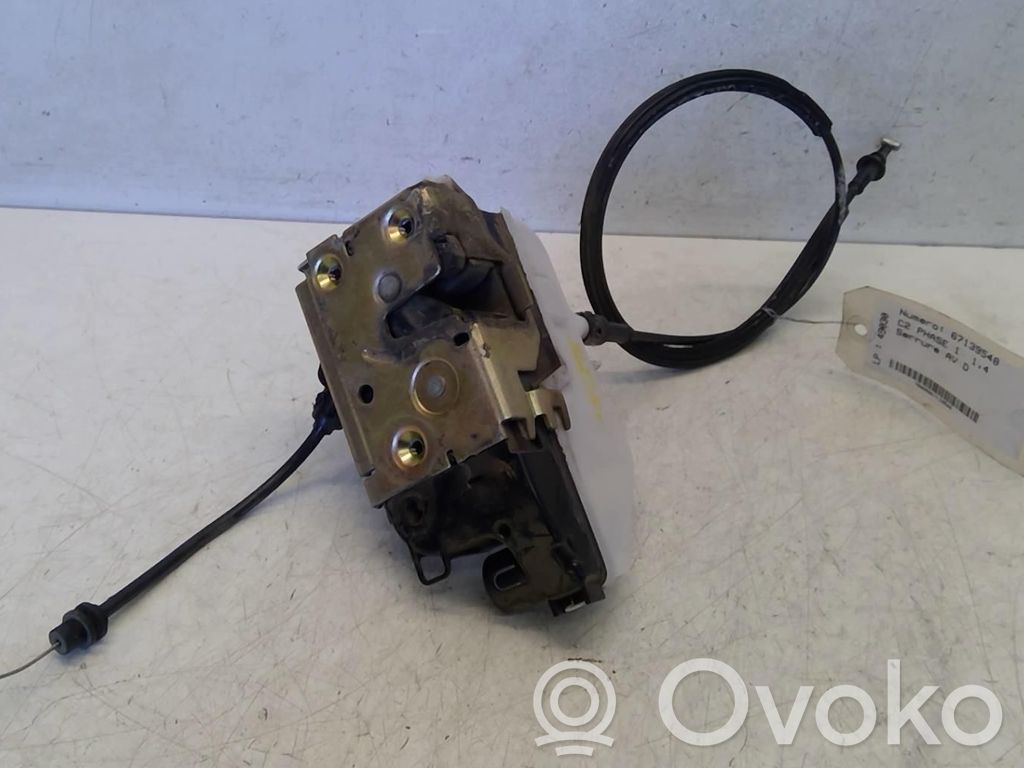 Citroen C2 Front door lock 