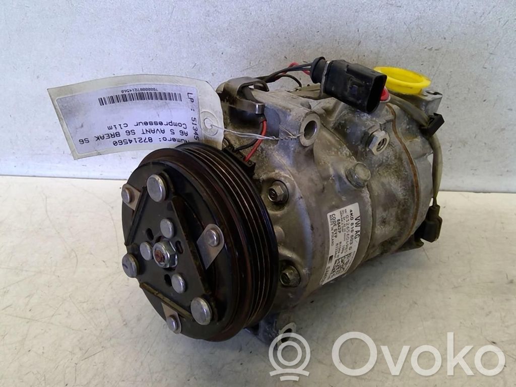 Audi A6 S6 C8 4K Compresor (pompă) aer condiționat (A/C) 