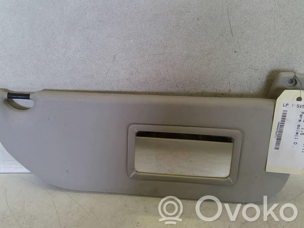 Citroen Saxo Sun visor 