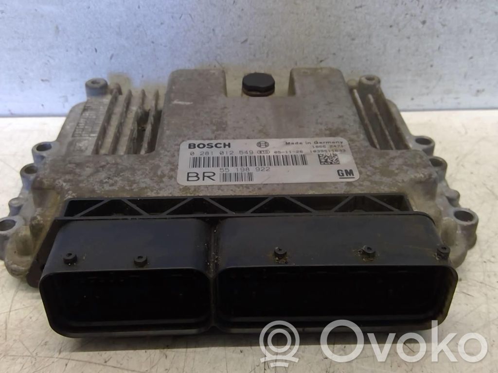 Engine control unit/module   55205625