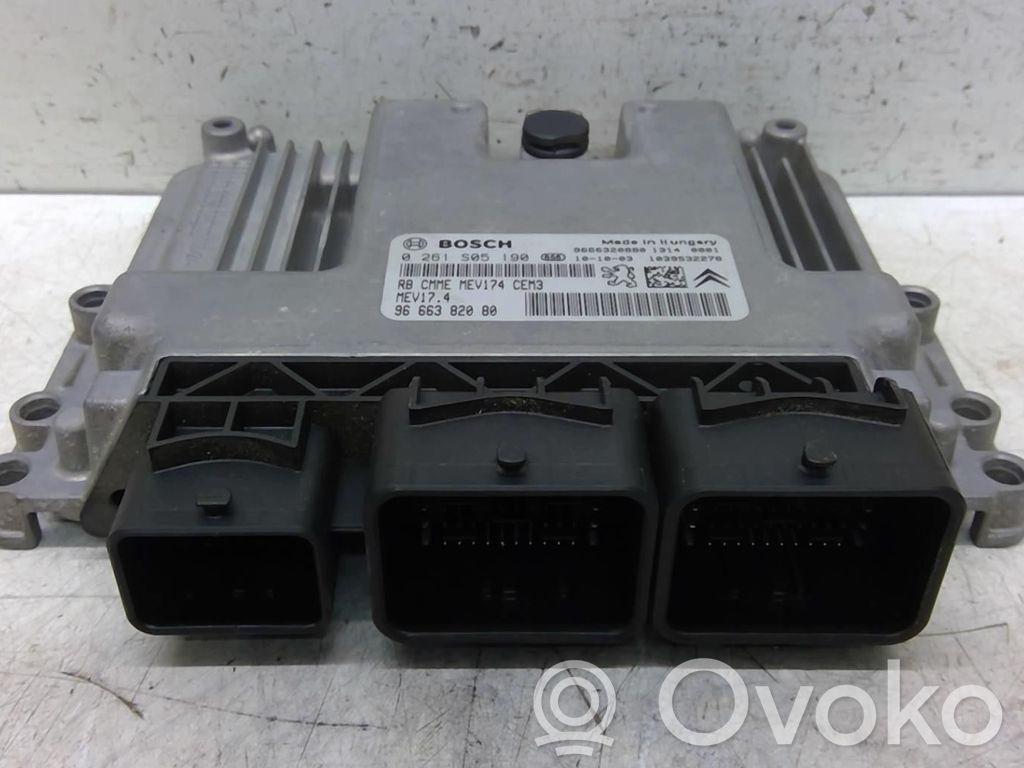 Citroen C3 Engine control unit/module 