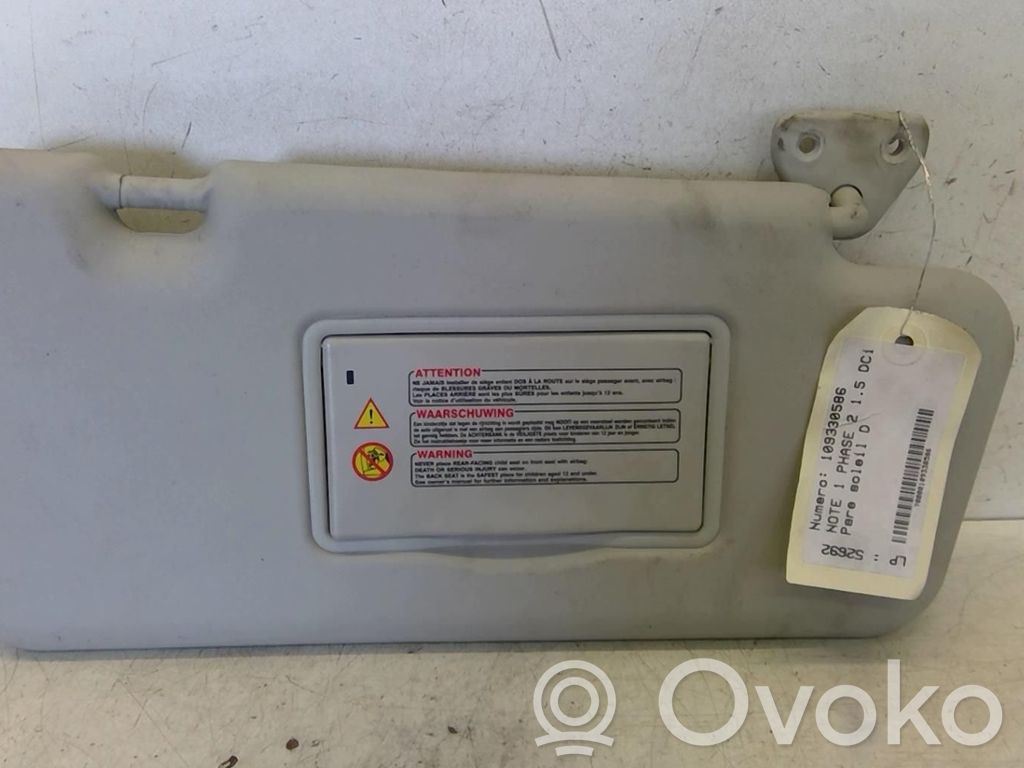 Sun visor   96400BH10B