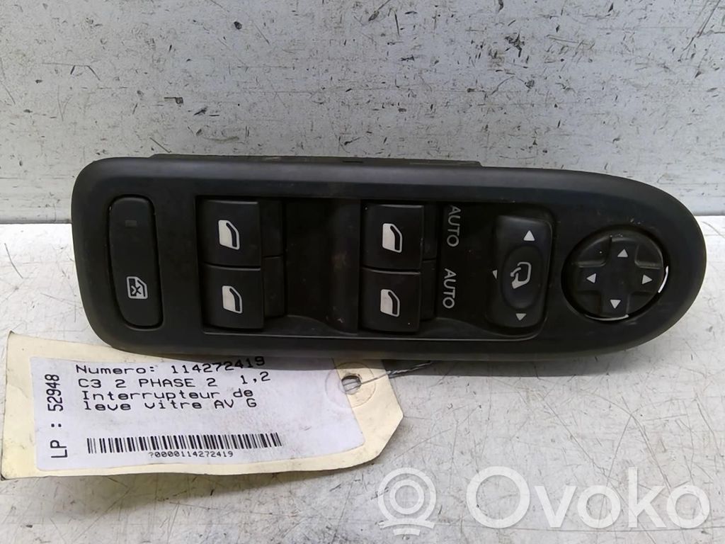Electric window control switch   00006490AZ