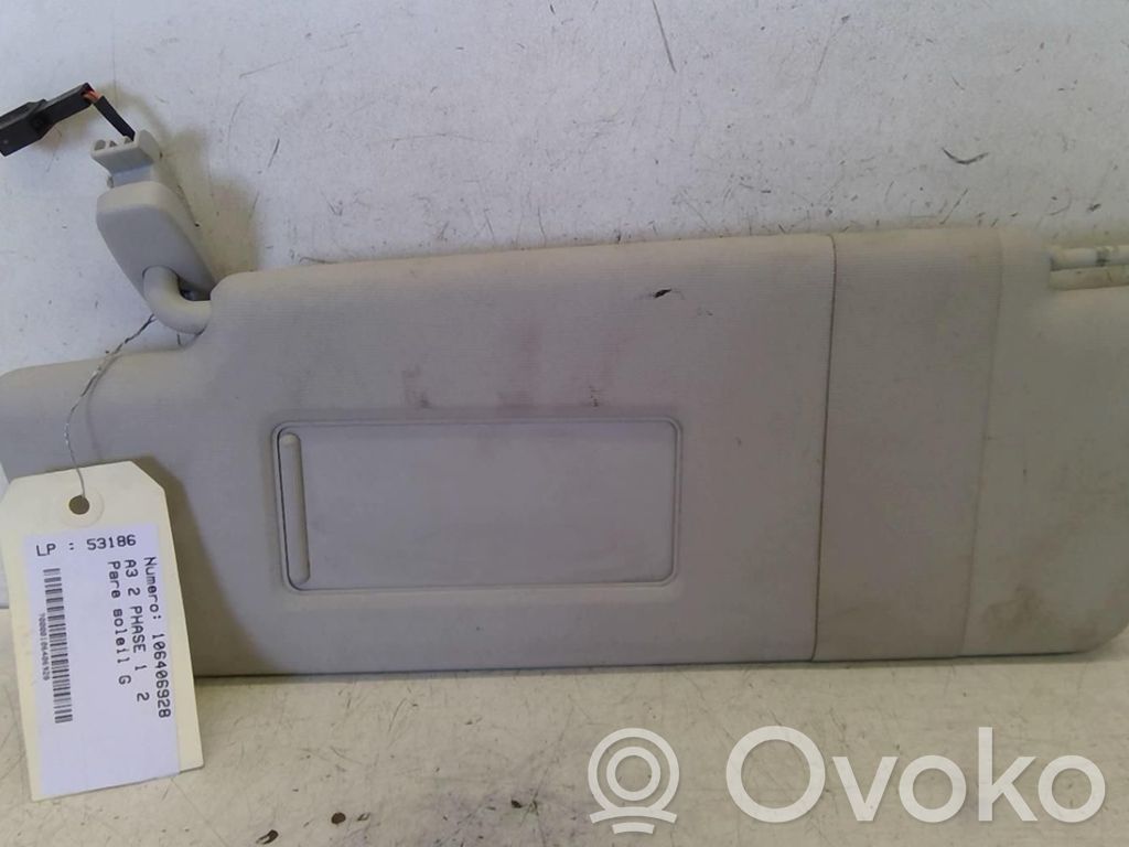 Audi A3 S3 8P Sun visor 