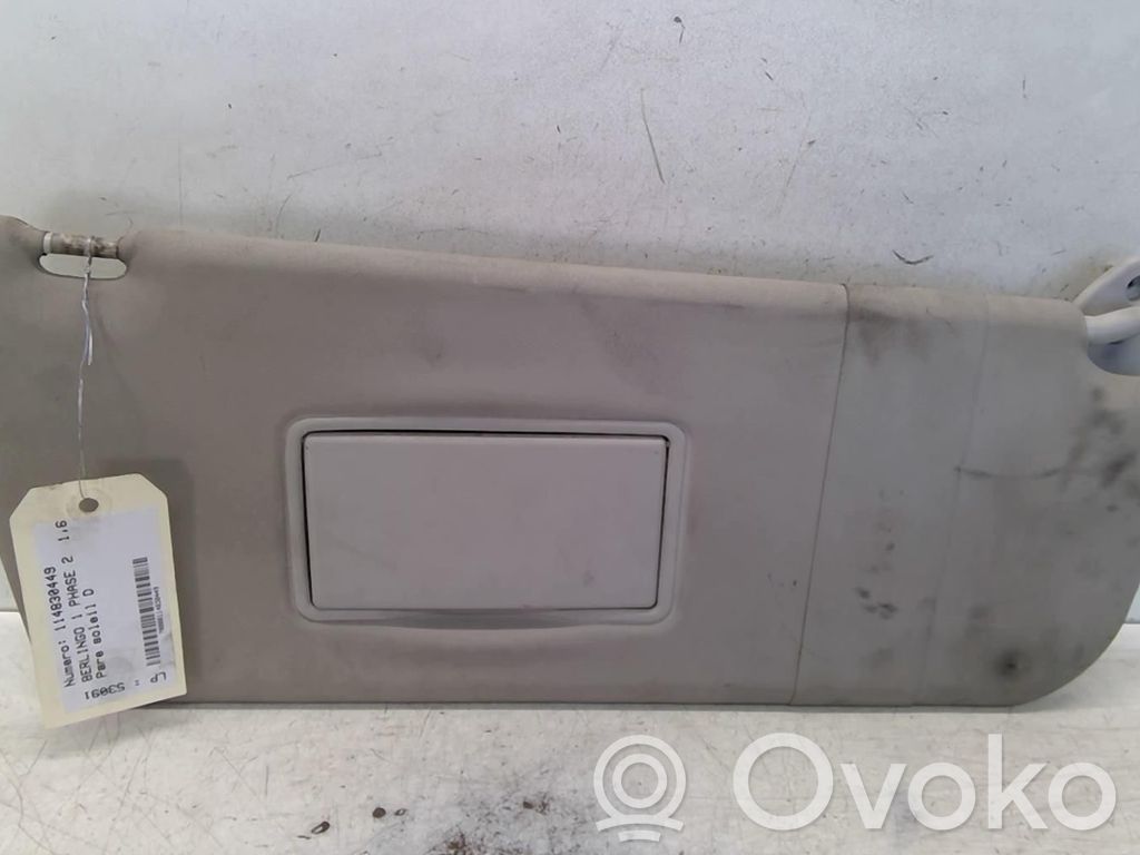 Citroen Berlingo Sun visor 