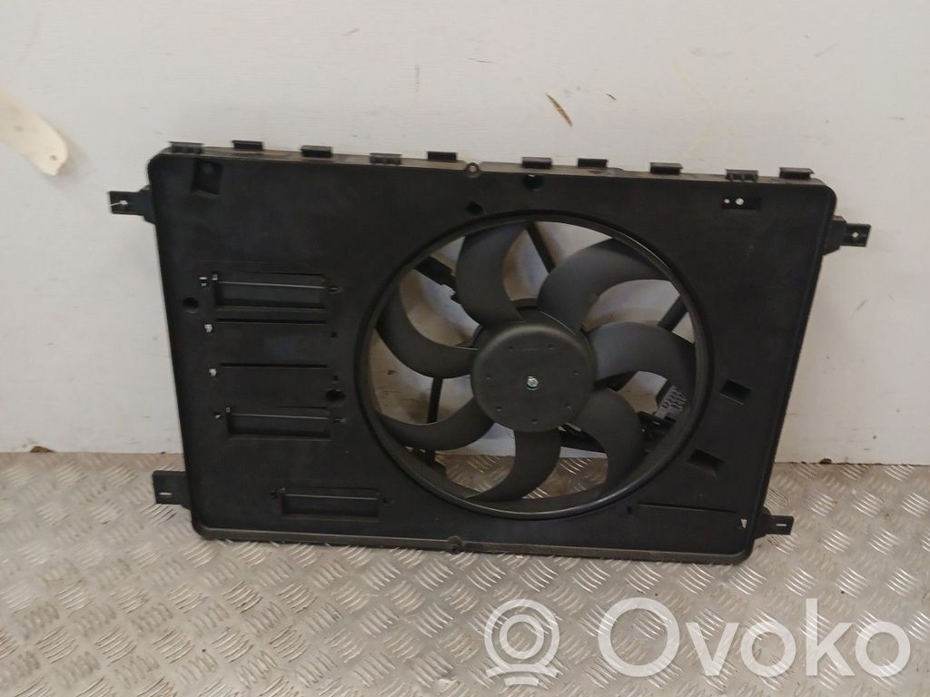 Ford Mondeo MK IV Elektrinis radiatorių ventiliatorius 