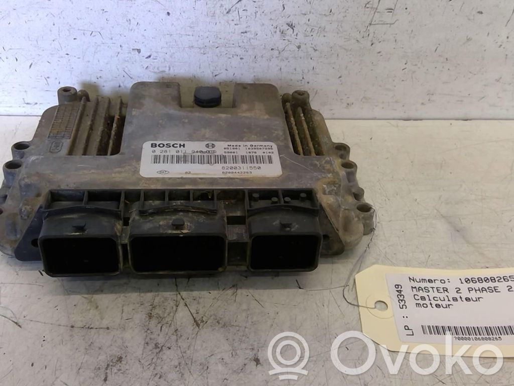 Engine control unit/module   8200442263