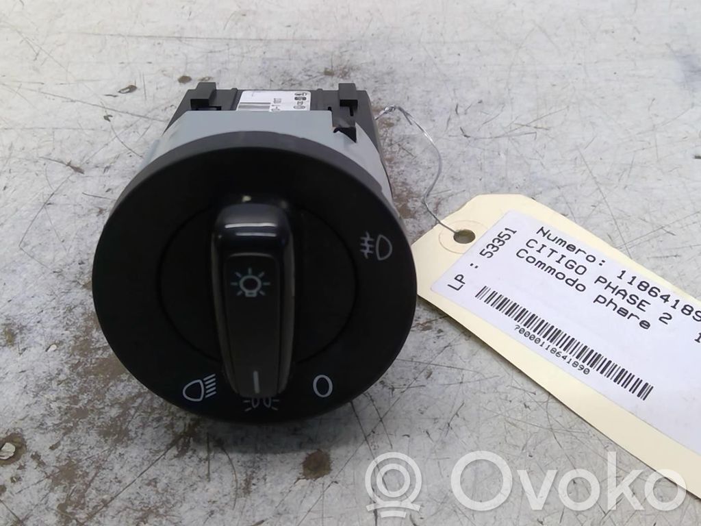 Skoda Citigo Light switch 